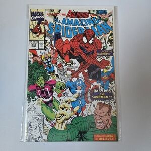 Marvel Comics The Avengers And Amazing Spider Man Comic Book